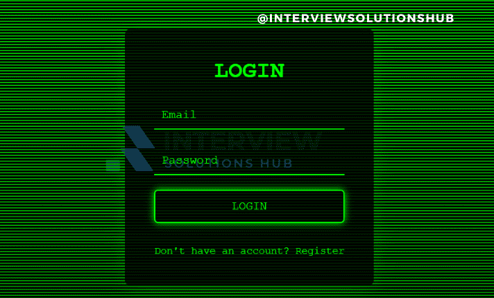 How to Create a Techno Matrix Login Page